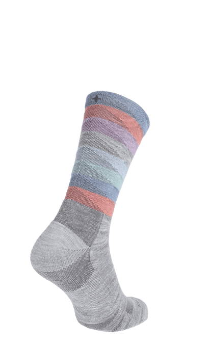 Peaks Damen Wandersocken 15-20 mmHg Light Grey