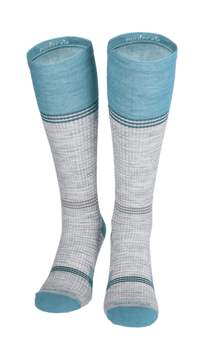Dash Damen Kompressionsstrümpfe 15-20 mmHg Light Grey