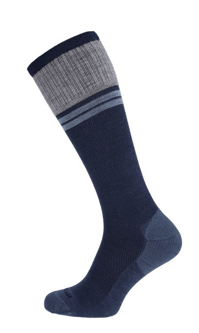 Sportster Herren Kompressionsstrümpfe 15-20 mmHg Denim