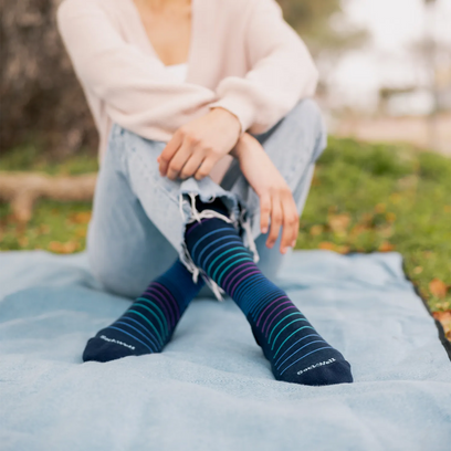 Circulator Damen Kompressionsstrümpfe 15-20 mmHg Navy