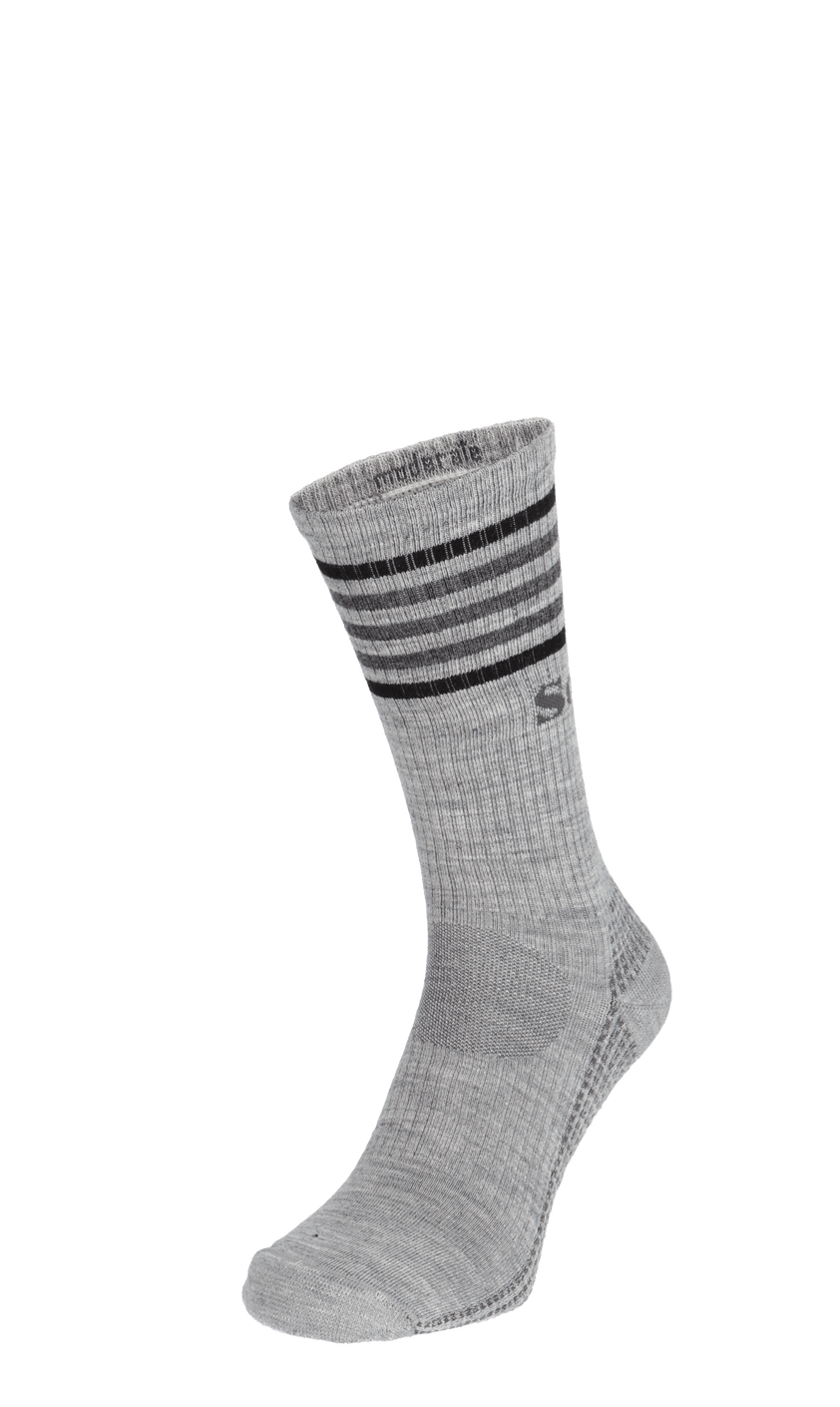 Run Club Crew Herren Sportsocken 15-20 mmHg Light Grey