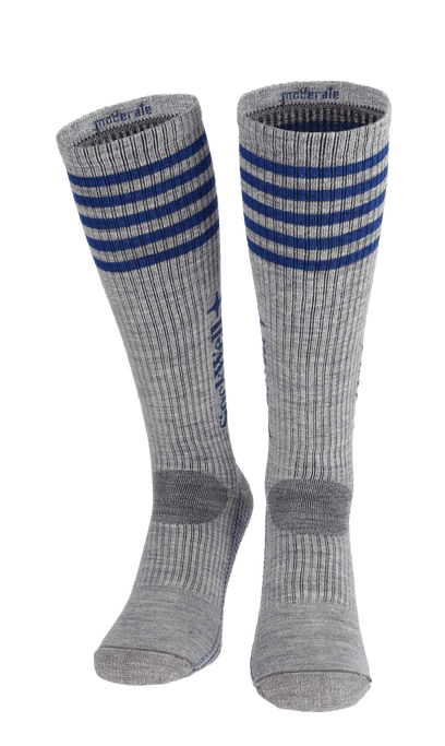 Run Club Herren Sportsocken 15-20 mmHg Light Grey