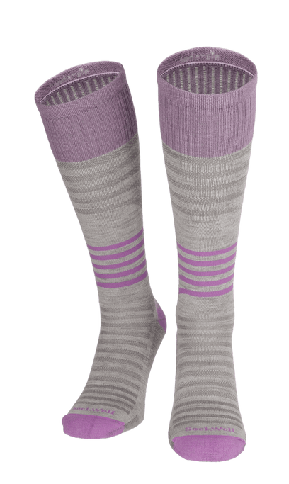 Track & Field Damen Kompressionsstrümpfe 15-20 mmHg Ash