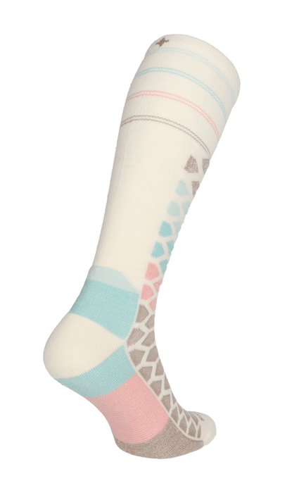 The Edge Medium Damen Skisocken 15-20 mmHg Natural