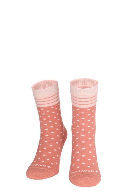 Plush Damen Komfort Socken Pink Clay
