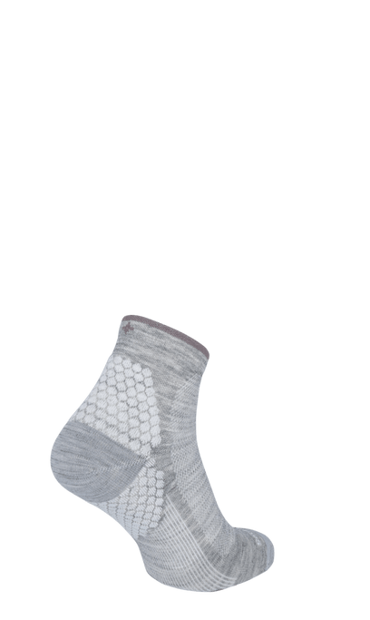 Plantar Sport Quarter Damen Fersensporn Socken Grey