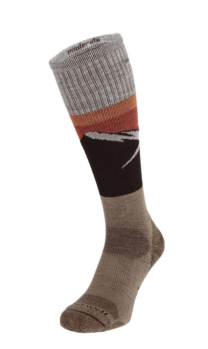 Modern Mountain OTC Herren Wandersocken 15-20mmHg Khaki