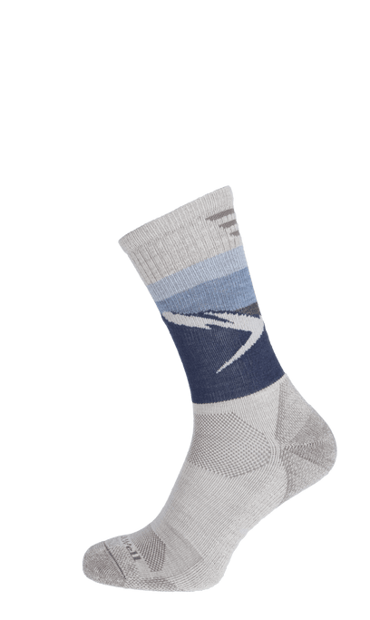 Modern Mountain Crew Herren Wandersocken 15-20mmHg Natural