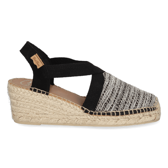 Terra-CL Damen Espadrilles Negre Terra-CL Damen Espadrilles Negre