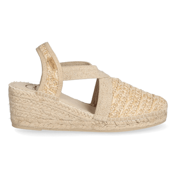 Terra-NZ Raffia Damen Espadrilles Natural Terra-NZ Raffia Damen Espadrilles Natural