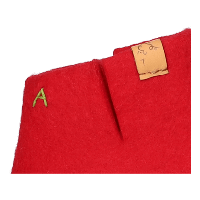 Mula Wollfilz-Hausschuhe Red