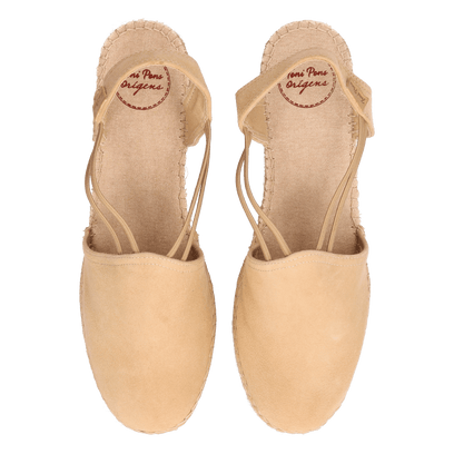 Tremp Damen Espadrilles Beige