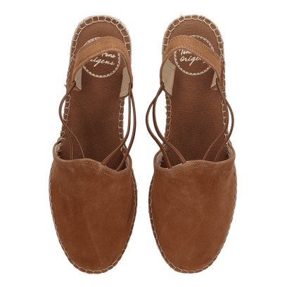 Tremp Damen Espadrilles Cognac