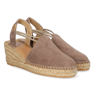 Tremp Damen Espadrilles Taupe