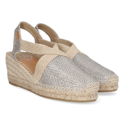 Triton Damen Espadrilles Plati