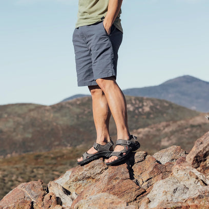 Targhee III Herren Wandersandalen Grey/Black
