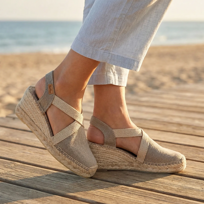 Terra-V Damen Espadrilles Pedra Vintage