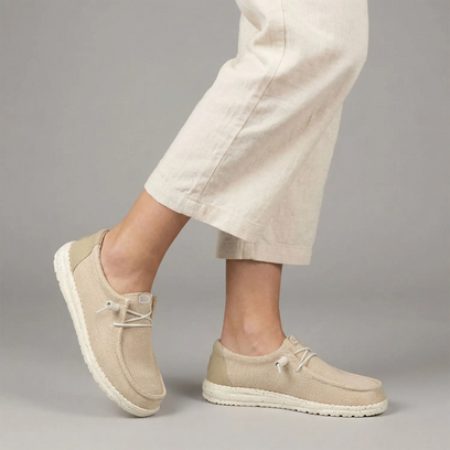 Wendy Stretch Sox Damen Halbschuhe Irish Cream