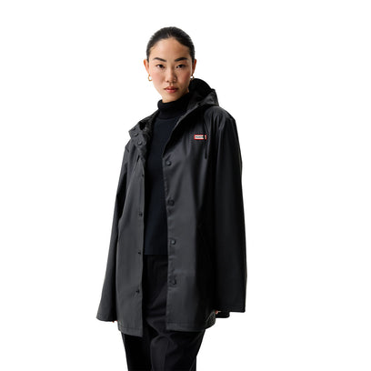 Jo PU Raincoat Unisex-Regenjacke Hunter Black