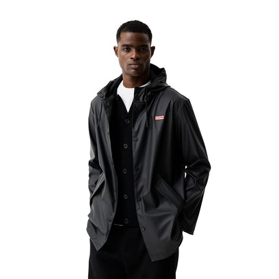 Jo PU Raincoat Unisex-Regenjacke Hunter Black