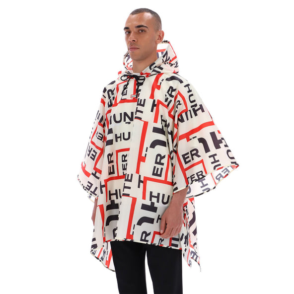 Unisex Printed Packable Poncho Hunter AOP Unisex Printed Packable Poncho Hunter AOP