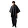 Unisex Packable Poncho Hunter Black
