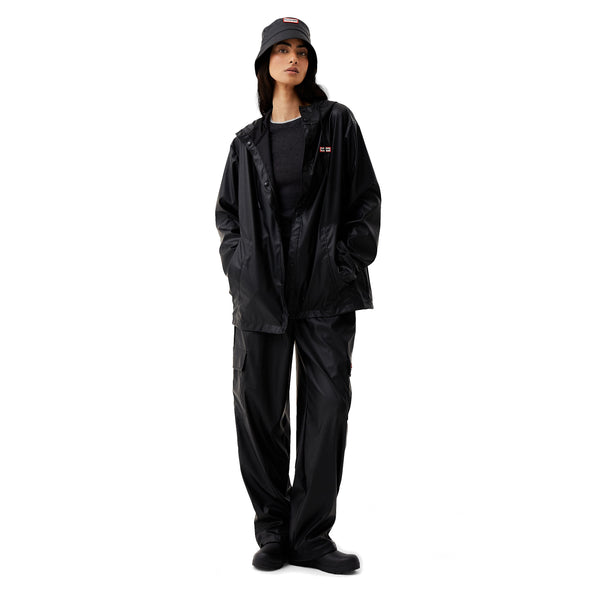 Izzy PU Hooded Jacket Black Izzy PU Hooded Jacket Black