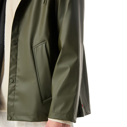 Izzy PU Hooded Jacket Kambaba