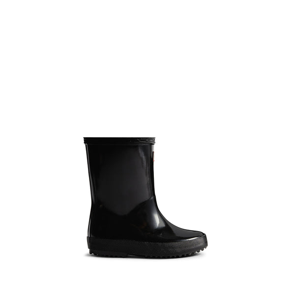 Original Kids First Gloss Wellington Boots Black Original Kids First Gloss Wellington Boots Black