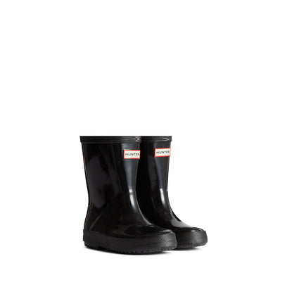 Original Kids First Gloss Wellington Boots Black
