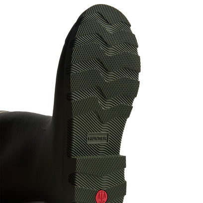 Unisex Downpour Insulated Tall Wellington Boots Dark Olive