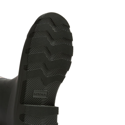 Unisex Downpour Short Wellington Boots Dark Olive