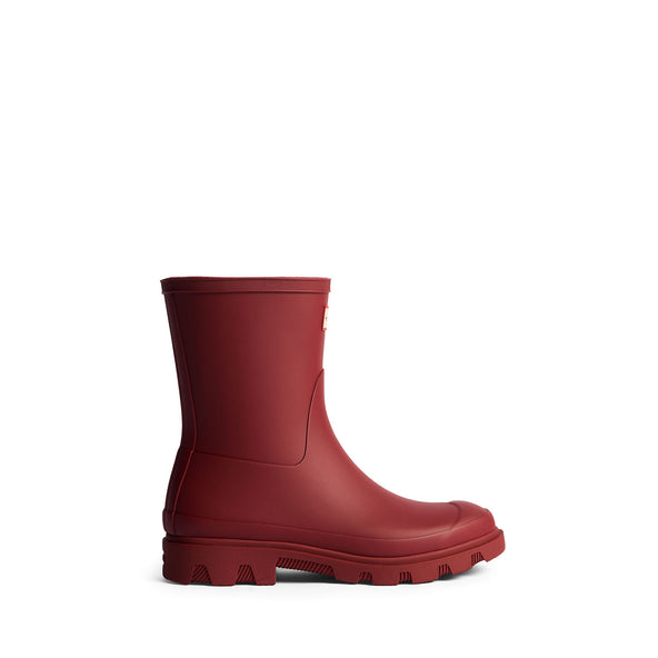 Unisex Downpour Short Wellington Boots Merlot Unisex Downpour Short Wellington Boots Merlot
