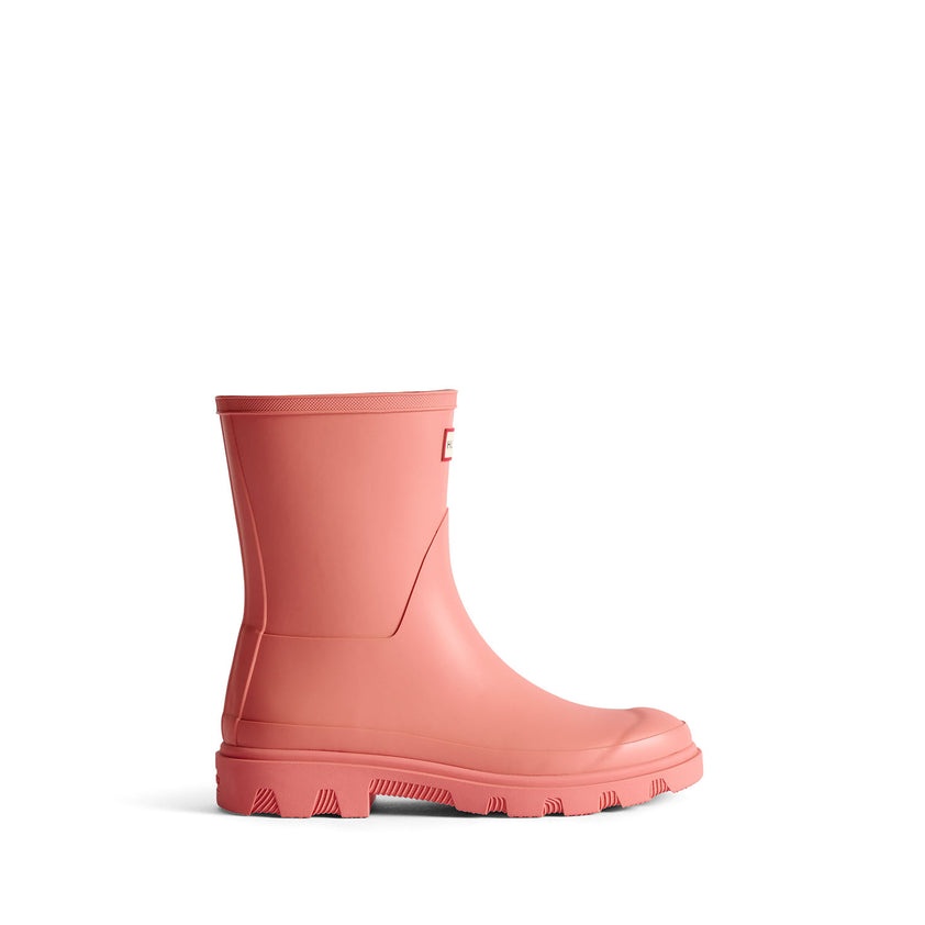 Unisex Downpour Short Wellington Boots Terracotta