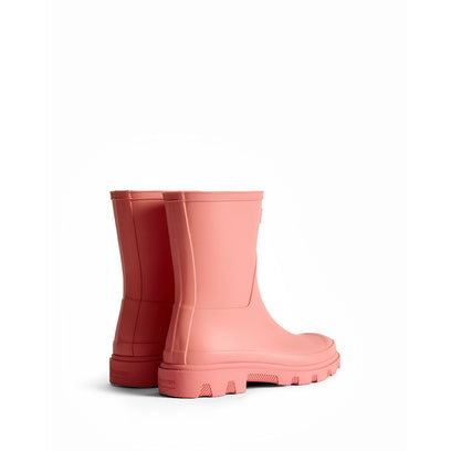 Unisex Downpour Short Wellington Boots Terracotta