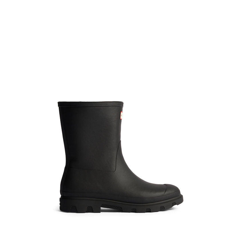 Unisex Downpour Insulated Short Wellington Boots Black