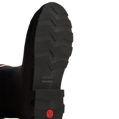 Unisex Downpour Insulated Short Wellington Boots Black