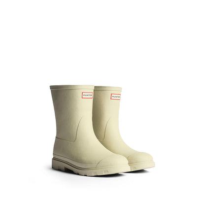 Unisex Downpour Insulated Short Wellington Boots Gravel