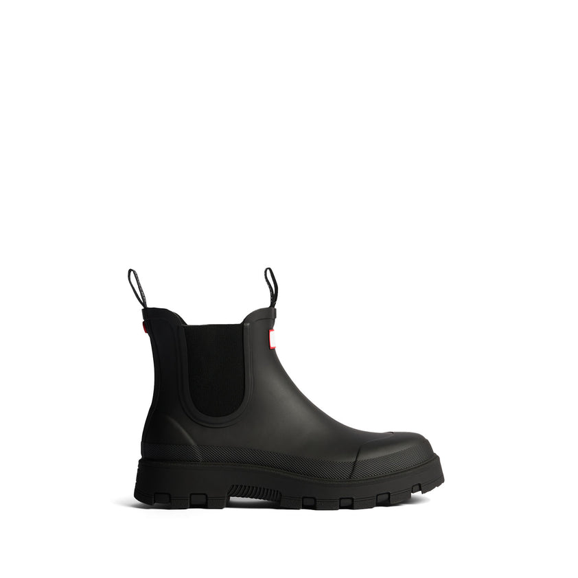 Unisex Elements Elastic Chelsea Boots Black
