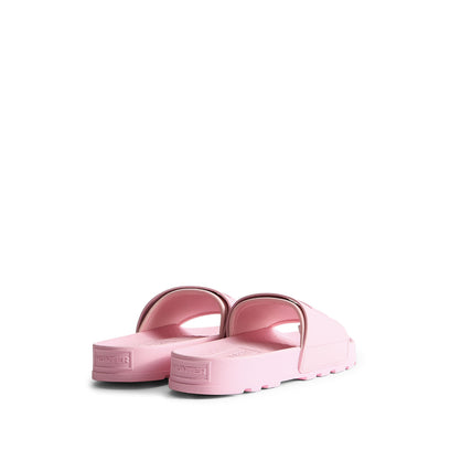Unisex Core Embossed Silicon Logo Slider Parfait Pink