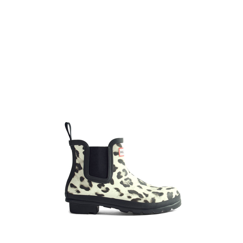 Women's Original Chelsea Leopard Boots Snow Leopard/Black