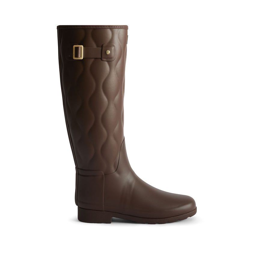 Women's Original Refined Tall Onion Quilt Boots Brown Bolt