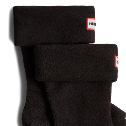Kids Fleece Boot Socks Hunter Black