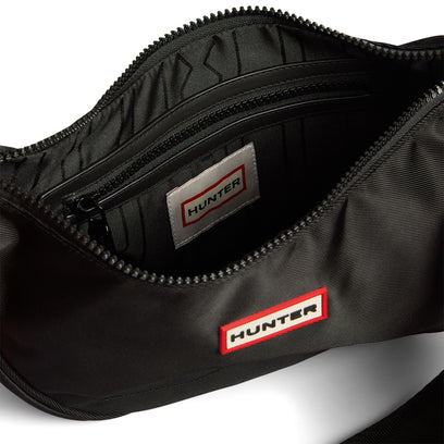 Claymorie Nylon Sling Crossbody Bag Hunter Black