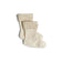 Recycled 6 Stitch Cable Cuff Short Boot Socks Hunter White