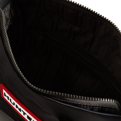 Nylon Mini Topclip Tote Black