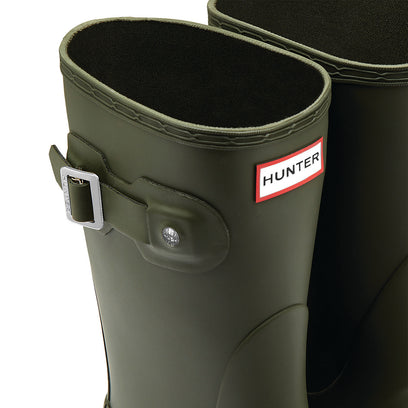 Women's Original Short Wellington Boots Dark Olive