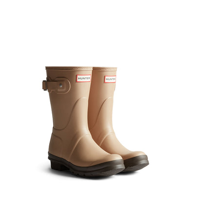 Women's Original Short Wellington Boots Shore/Chocolate Brown