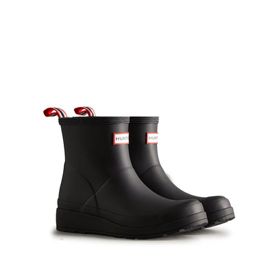 Women's Play Short Wellington Boots Black