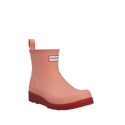 Women's Play Short Wellington Boots Terracotta/Merlot